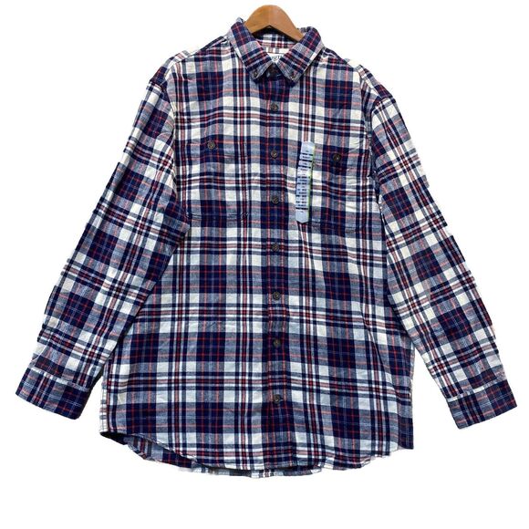 Duluth Trading Co. Other - Duluth Trading Co Flannel Shirt Plaid Men's Large Tall